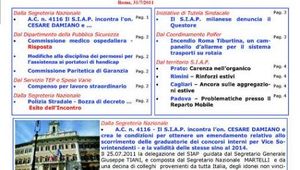 SIAPInform@ nr. 18 del 31 luglio 2011