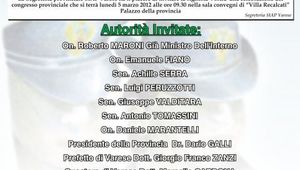 CONVEGNO E CONGRESSO SEGRETERIA PROVINCIALE VARESE