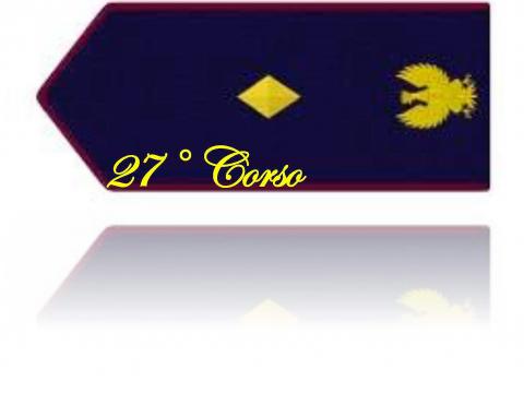 27° CORSO DI FORMAZIONE PROFESSIONALE PER VICE SOVRINTENDENTE