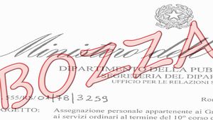 BOZZE DI SCHEMI DI DECRETI