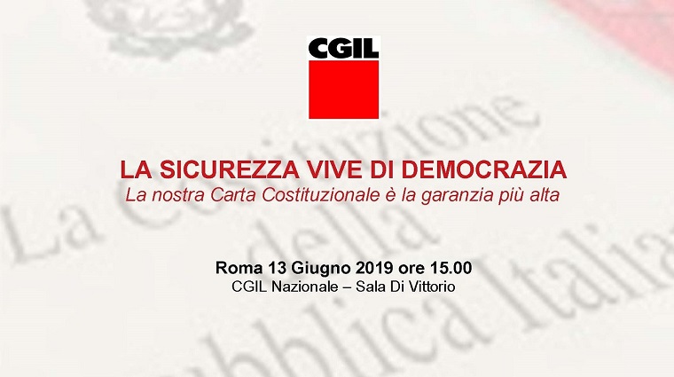 DIBATTITO - ROMA: La Sicurezza vive di democrazia