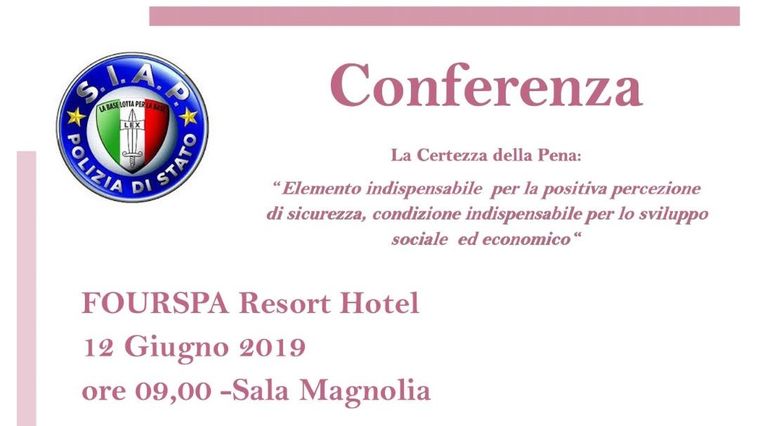 CONFERENZA TEMATICA - CATANIA: La certezza della pena