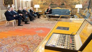 Cerimonia di presentazione nuovi distintivi