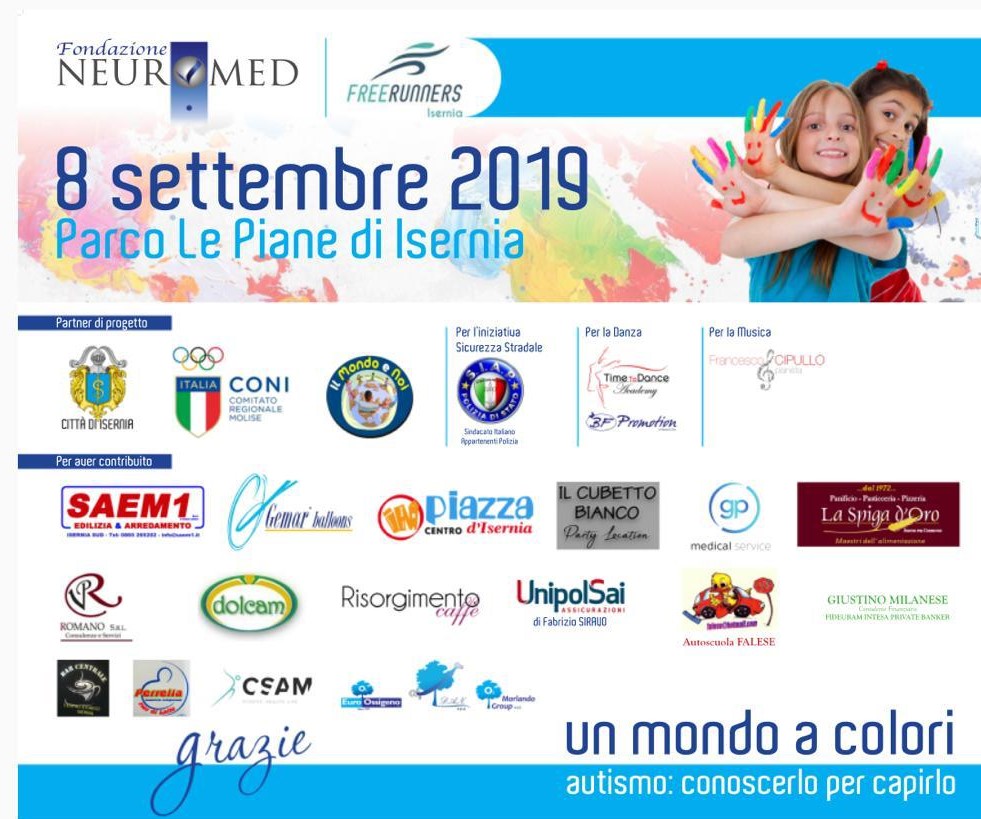 ISERNIA: UN MONDO A COLORI. Autismo, conoscerlo per capirlo