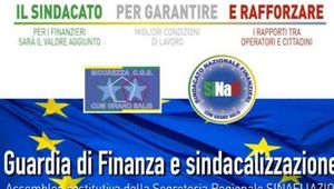 Convegno - Guardia di Finanza e Sindacalizzazione