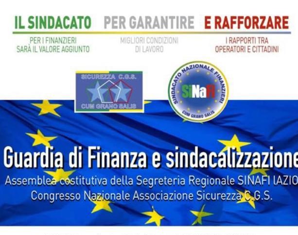 Convegno - Guardia di Finanza e Sindacalizzazione