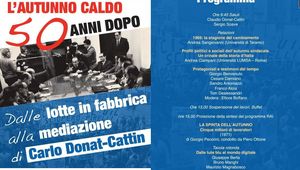 Eventi: L\'autunno caldo 50 anni dopo