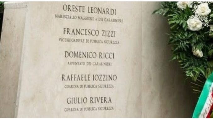 42° Anniversario via Fani