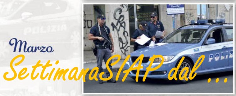 AGENDA S.I.A.P. DEGLI IMPEGNI SINDACALI E ISTITUZIONALI