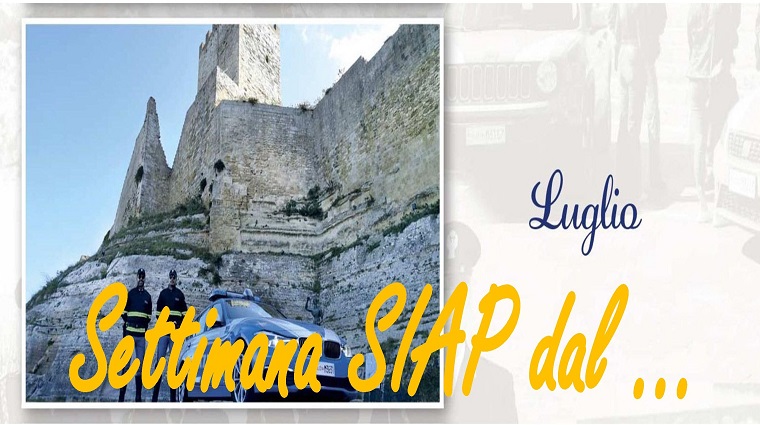 AGENDA S.I.A.P. DEGLI IMPEGNI SINDACALI E ISTITUZIONALI