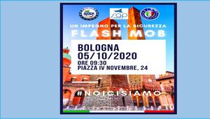 Bologna: Flash mob per la Sicurezza