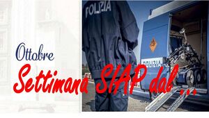 AGENDA S.I.A.P. DEGLI IMPEGNI SINDACALI E ISTITUZIONALI