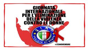 #25NOVEMBRE - NO ALLA VIOLENZA CONTRO LE DONNE
