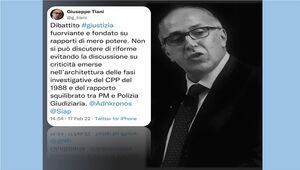 ADNKRONOS - **Giustizia: Tiani (Siap), \'riequilibrare rapporto tra pm e pg\'**  