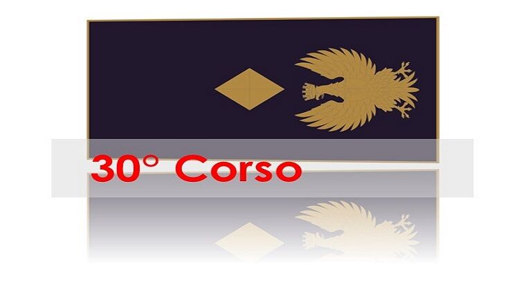 Disposizioni Organizzative del 30° Corso di formazione per la nomina di Vice Sovrintendente