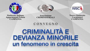 Convegno "Criminalità e devianza minorile un fenomeno in crescita"