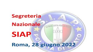 Delibera di Segreteria Nazionale 