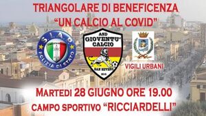 Foggia - Triangolare di beneficenza "Un calcio al covid"