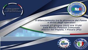 Convegno - Il bilanciamento tra la sicurezza del Paese e i diritti degli operatori