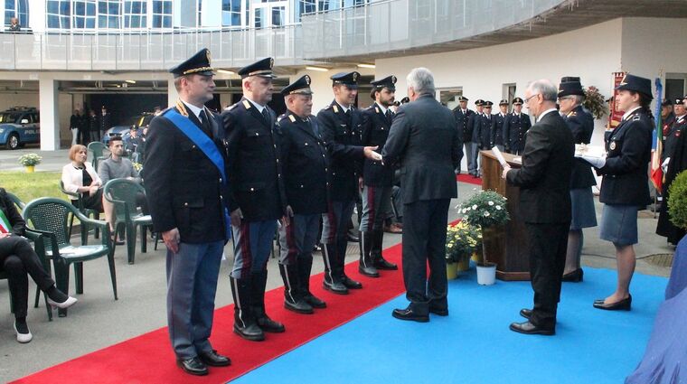 Conferimento delle ricompense al personale della Polizia di Stato