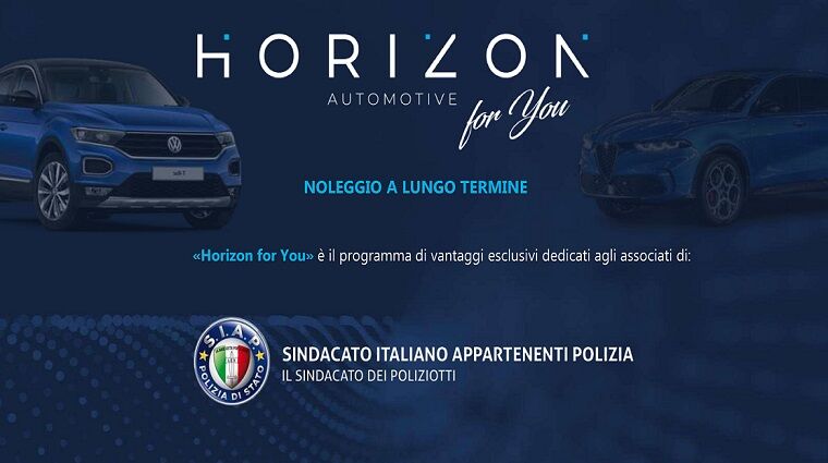Convenzione  autonoleggio lungo termine - SIAP Horizon Automotive