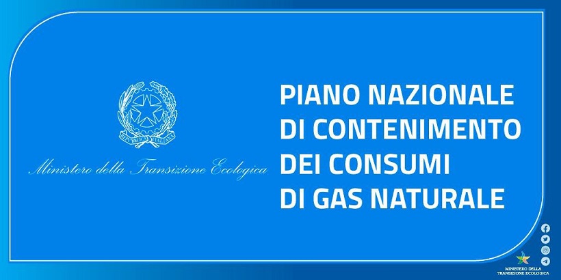 Piano Nazionale di contenimento dei consumi di gas naturale