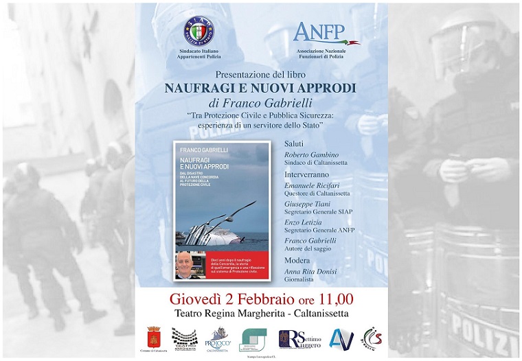 Presentazione libro "Naufragi e Nuovi Approdi" di Franco Gabrielli 