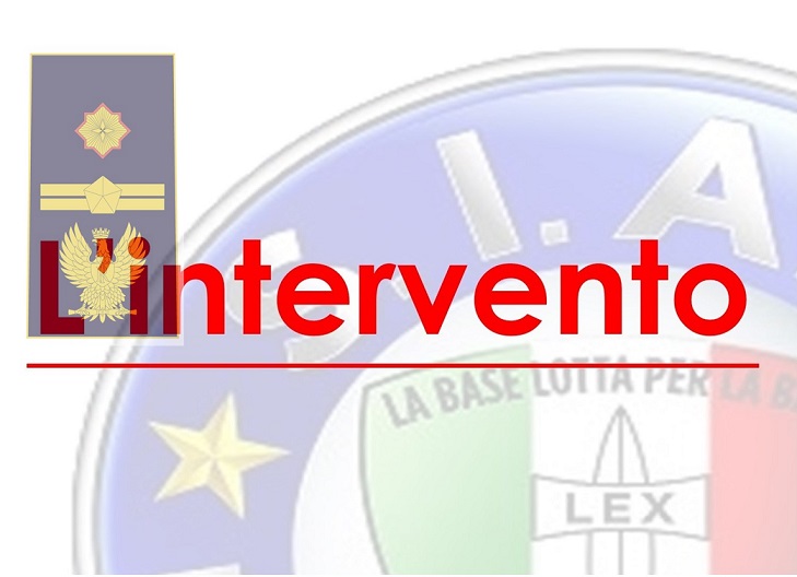 L'Intervento - Promozione alla qualifica di Sostituto Commissario 