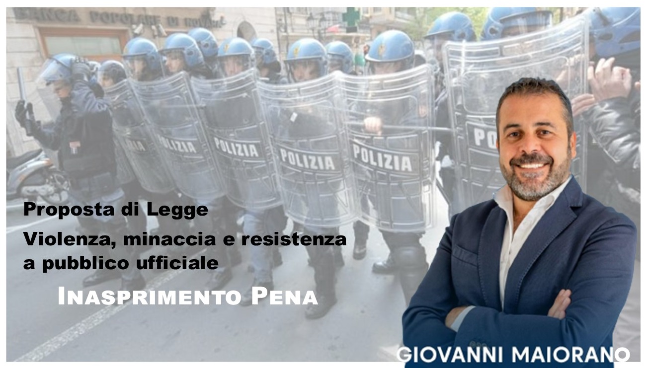 Difesa - Maiorano: Pene più severe per chi aggredisce uomini e donne in divisa 