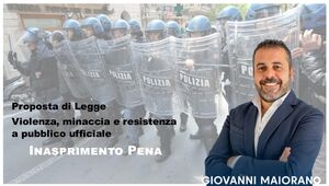 Difesa - Maiorano: Pene più severe per chi aggredisce uomini e donne in divisa 