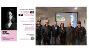  Presentazione del libro: "La mafia non deve fermarvi" 