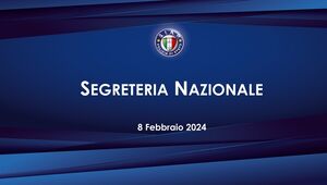 Riunione di Segreteria Nazionale 