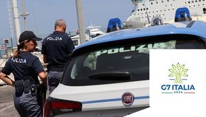 Vertice G7 Brindisi - Sopralluogo su motonave ormeggiata nel porto di Napoli