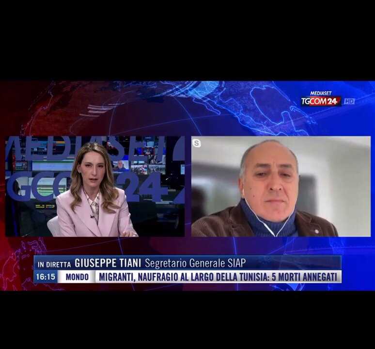 Il Segretario Generale Tiani a TGCOM24