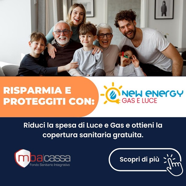 SIAPConvenzioni - Risparmia e Proteggiti con New Energy Gas & Luce