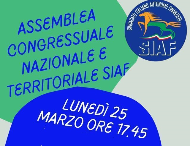 Assemblea Congressuale Nazionale e Territoriale SIAF