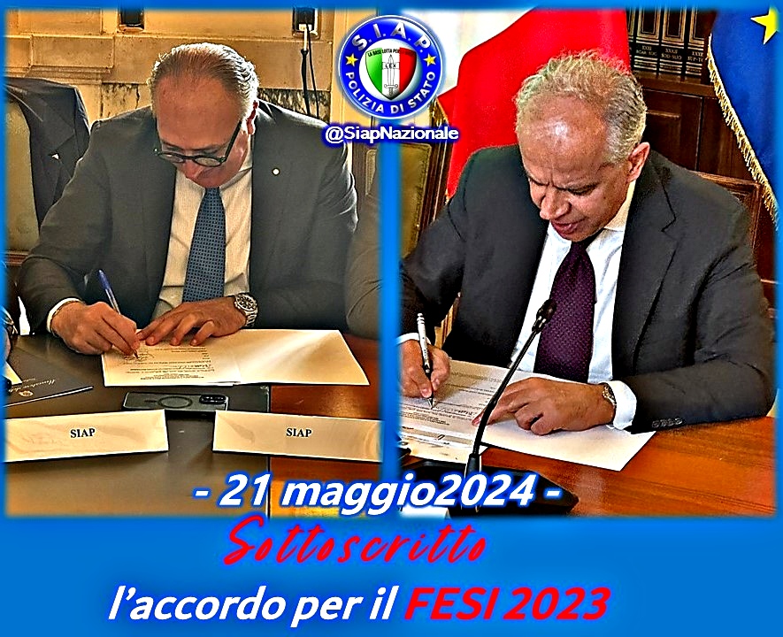 Fesi 2023 - Siglato l’Accordo