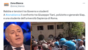 Zona Bianca - L\'intervento del Segretario Generale Tiani