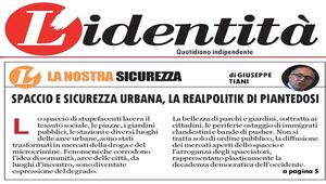 L\'Identità - Spaccio e sicurezza urbana: la Realpolitik di Piantedosi