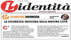 L\'Identità - La sicurezza insicura delle nostre città