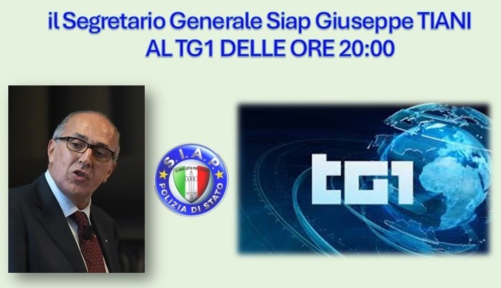 Manifestazioni per Gaza e violenza contro le forze di Polizia - Tiani al TG1