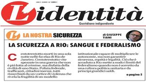 L\'Identità - La sicurezza a Rio: sangue e federalismo