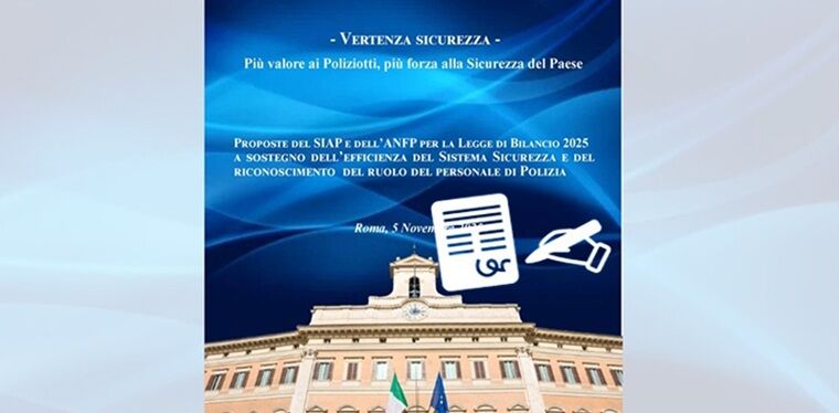Vertenza Sicurezza, raccolta firme