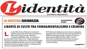 L\'Identità - Libertà di culto tra fondamentalismo e crimine