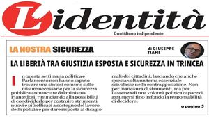 L\'Identità - La libertà tra Giustizia esposta e Sicurezza in trincea