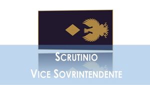 37° corso di formazione per la nomina alla qualifica di vice sovrintendente - Scrutinio per merito comparativo