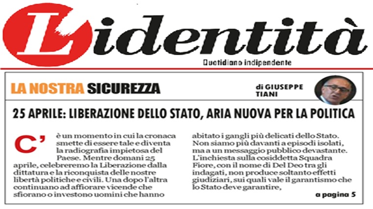 25 aprile, Liberazione dello Stato: aria nuova per la politica