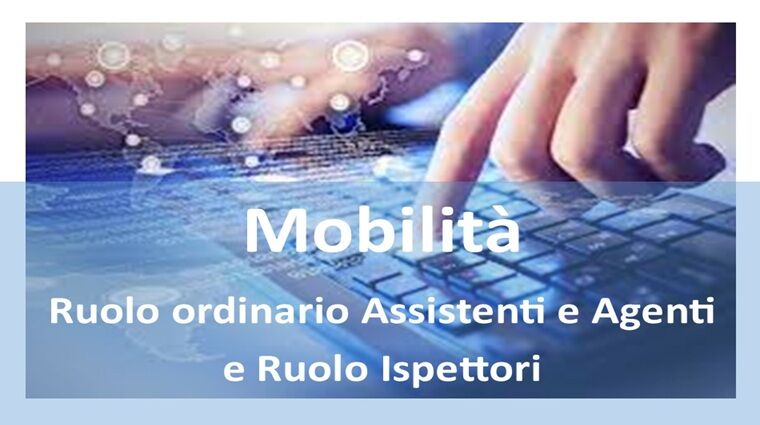 Istituendo Commissariato di PS Tropea - Apertura straordinaria del portale mobilità - agenti, assistenti e ispettori 