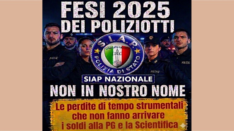 FESI 2025 dei Poliziotti - Non in nostro nome ...