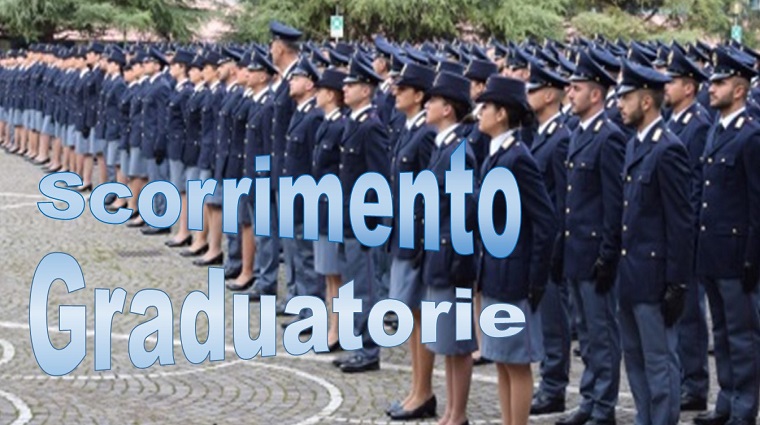 38° corso Vice Sovrintendente - scorrimento della graduatoria